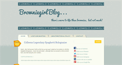 Desktop Screenshot of browniegirlblog.com