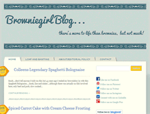 Tablet Screenshot of browniegirlblog.com